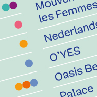 208 Projets soutenus en 2021 - Infographie - StudioTokyo / Equal.brussels