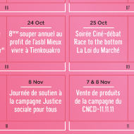 Mois de la Solidarité 2015 - Festival program - Commune d'Etterbeek