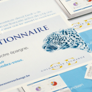 Carton annonce - Advertising cards - Goldwasser Exchange