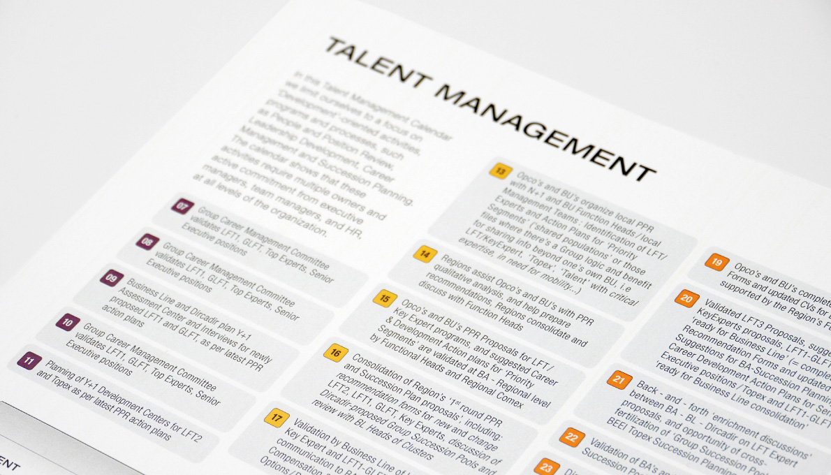 Talent Management & HR Calendar