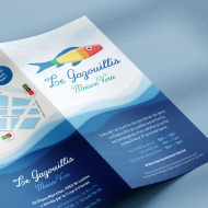 Le Gazouillis, Maison verte - Logo identity, poster & leaflet - Le Gazouillis