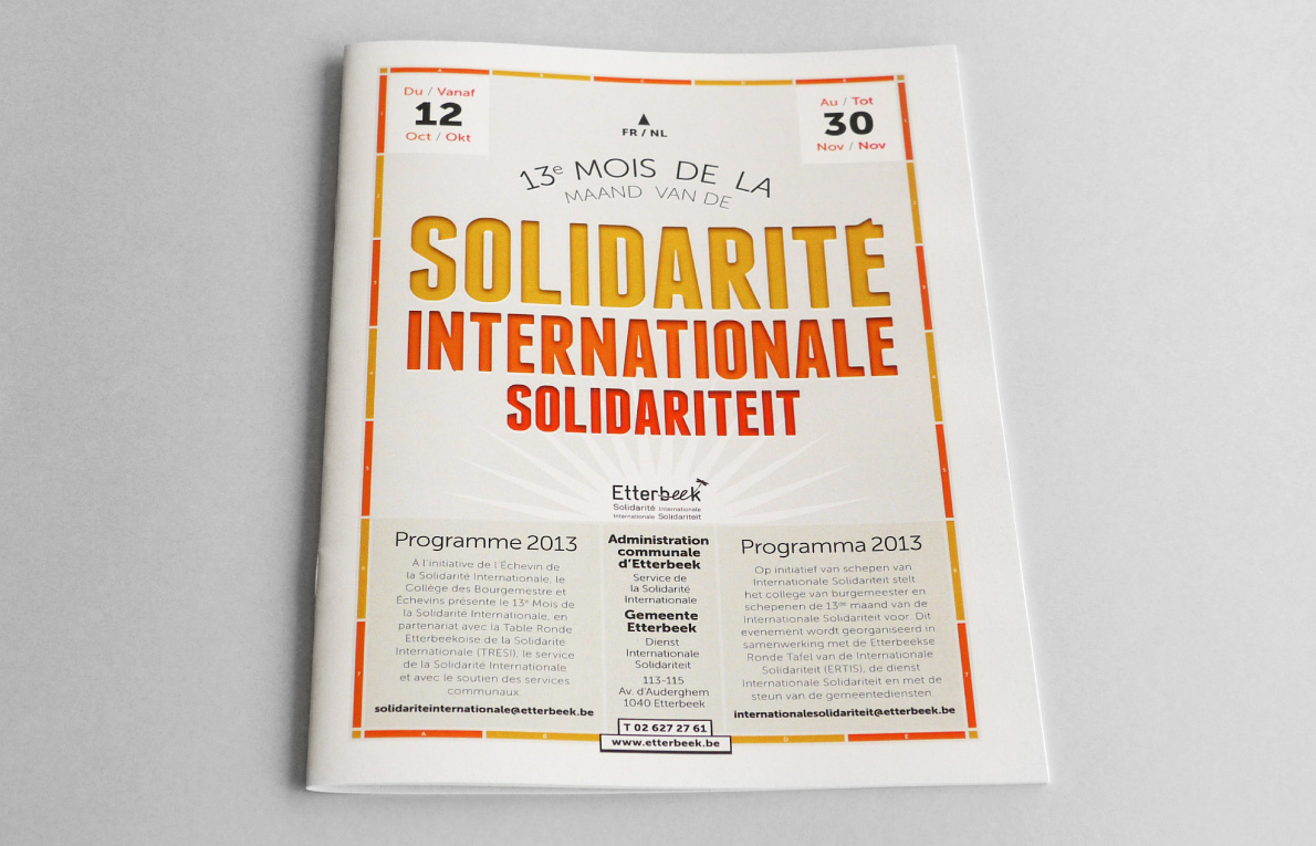 13ème Mois de la Solidarité Internationale
