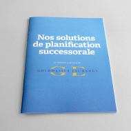 Planification successorale - Brochure - Goldwasser Exchange