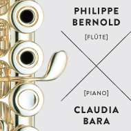 Récital Philippe Bernold & Claudia Bara - Concert poster and program - Résidence de France à Bruxelles