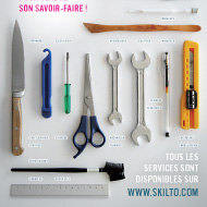 Skilto - Show me your skill! - Logo, poster and flyer - Skilto
