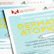 Dermatite Atopique - Flyer & Form - CHU Saint-Pierre & HUDERF